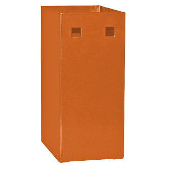 Box für Kabelbinder mittel orange 100x75x166